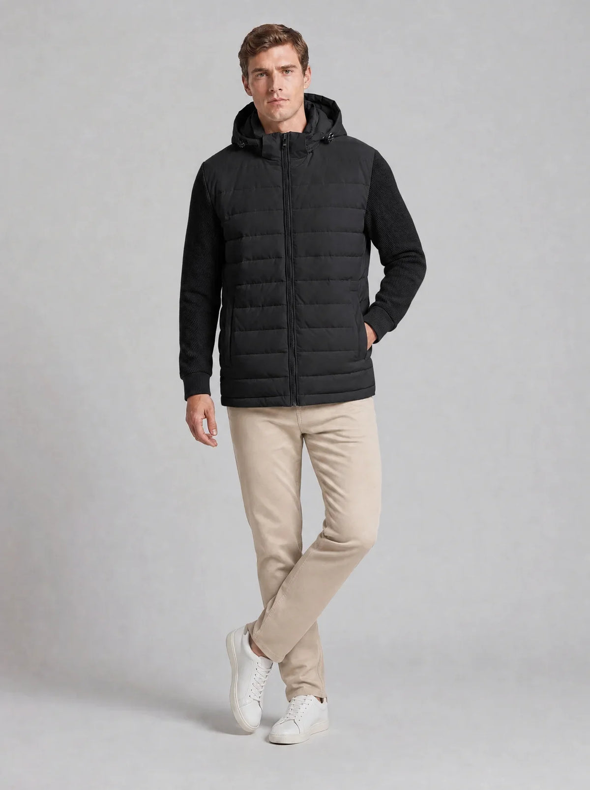 Bruno Winter Jacket - Black Position 6